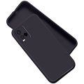 Vivo Y21 Premium Silicone Matte Soft Phone Case - Black - Phone Back Cover. 