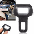 1pcs Black Car Seat Belt Clip Extenders Safety Seatbelt Buckle Plug Car bottle opener bottle opener hot sell.