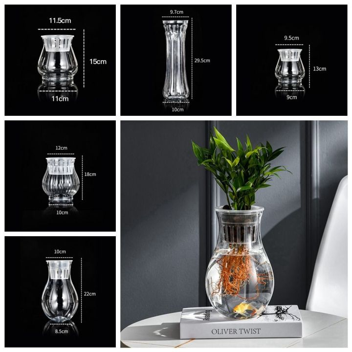 %E3%80%90Best%20Price%20Guaranteed%E3%80%91%20Mini%20Fish%20Self%20Watering%20Hydroponic%20Flower%20Pot%20Plastic%20Floor-standing%20Aquatic%20Container%20Simple%20Transparent%20Office%20-%20Image%206