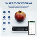 P Smart Kitchen Scale with Nutrition Counting Food Calorie Scale 1g/1g 5kg/0.Nutrition Scale Cooking and Baking Digital Scale AP with Smart Device. 