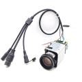 Camhi Wifi Mini 18X Auto Focus IMX415 8MP 4K ZOOM RTSP IP Camera Module Support Humanoid SD Card Slot P2P Audio.