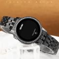 SKMEI 1669 Simple Date Time Watches For Female reloj mujer Digital LED Touch Women Watch Diamond Waterproof Ladies Wristwatches. 