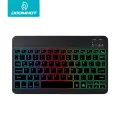 DoomHot 10 Inch Wireless Bluetooth Keyboard And Mouse RGB Backlight Keyboard And Mouse LED Colorful Bluetooth Wireless Keyboard. 