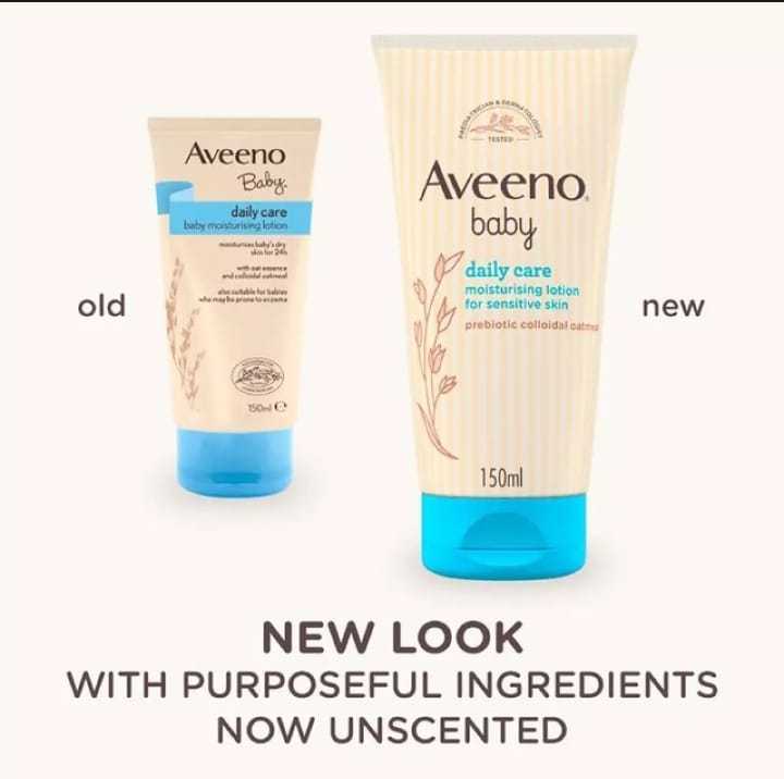 Aveeno Baby Daily Care Moisturising Lotion 150ml, Made in UK