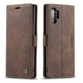 High quality R magnetic flip leather case for Samsung Galaxy Note 10 plus phone case wallet card cover. 