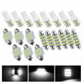 LI 20 Pieces Interior LED Lights Bulb Kit DC12V 3W 150LM 6500K High Brightness LED Bulbs T10 31MM 42MM Interior Replacement Lights For Dome Lights Map Lights. 