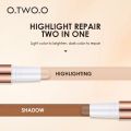 Face Contour Stick Double Head Contour Concealer Pen Waterproof Matte Finish Highlighters Shadow Contouring Pencil Cosmetics.