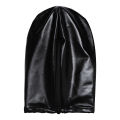 Unisex Latex Hood Mask Shiny Bronzing Open Mouth Hole Headgear Headpiece Full Face Mask Hood Role Play Costume Latex Headgear. 