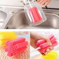 Glass Cleaning Sponge Brush Bottle Cup Thermos A Cleaning Tool.