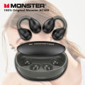 Monster Ear Bone Conduction Headphones AC500 Bluetooth 5.3 Ear Clip on Ear Earring Wireless Earphone Sports Running Earbuds.