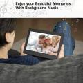 Digital photo frame with LED display Versatile Multifunctional Portable LED electronic album Touchscreen High-resolution Picture MP4 player with LED display for Home decoration Gift for friends and family Displaying memories Office display Photography.