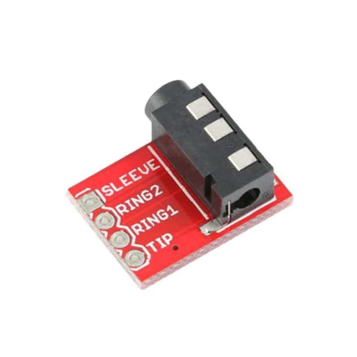 TRRS 3.5mm Jack Breakout Board Headphone Video Audio MP3 Professional Connector Module