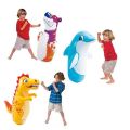 Fun Boxing Animal Tumbler Wrestler Cartoon Play Inflatable Toy. 