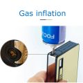 Metal Windproof Butane Gas Cigar Lighter Automatic Case Hold 10 Cigarettes Box,Multifunction Smoking Gadgets For Men Accessories.