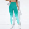 High Waist Yoga Leggings Hollow Out Seamless Stretch Push Up Legging Fitness Exercise Breathable Sports Leggings.