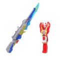 Victor Knight, Flute, , Flute Form, Lighting Sound Effect, Ultraman Transformer, Boy, Toy Gift.
