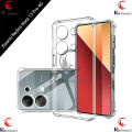 Xiaomi Redmi Note 13 Pro 4G Xiaomi Poco M6 Pro 4G Xundd Transparent Phone Cover Shockproof Bumper Protective Case.