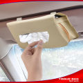 Car Headrest Tissue Holder (BEIGE) Car Tissue Box Car cilling Tissue Box, Organizer Multi-functional Armrest Storage Box Automotive Interior.