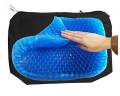 Bulbhead Egg Sitter Seat Cushion With Non-Slip Cover, Breathable Honeycomb Design Absorbs Pressure Points - Cushion Cover. 