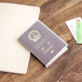 Clear Plastic Passport Protector Cover with 3 Pieces Set. 