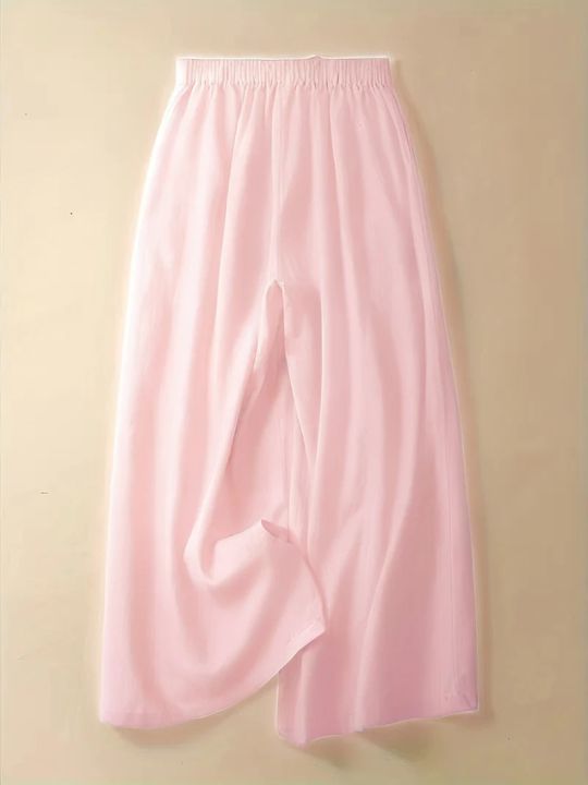 High%20Waist%20Plus%20Size%20Cotton%20Flare%20Pants%20-%20Every%20Woman's%20Favorite%20-%20Image%202