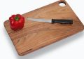 Wooden Chopping Board, Cutting Board, Serving Tray for Kitchen Vegetables, Fruits & Cheese | Natural Acacia Wood | Natural Color, 35x21.5x1.5 cm | Handcrafted in Bangladesh. 