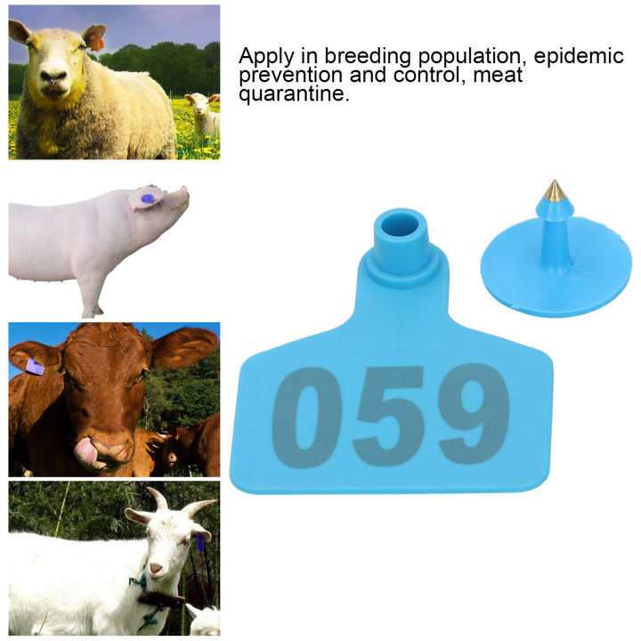 001%E2%80%91100%20Number%20Plastic%20Tag%20Livestock%20Animal%20Ear%20Tag%20for%20Marking%20Cattle%20Cows%20Animal%20Farm%20Accessories%20-%20Image%205
