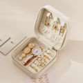 10cm Portable Mini Jewelry Box Good Quality Solid Color Bag Pendant Jewelry Storage Box for Ring. 