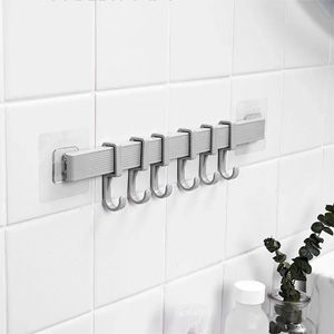 Adjustable plastic hook storage wall hanging hook.