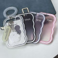 Ins Style Photocard Holder Transparent Card Holder Keychain With Elastic RopeKidsland Store. 