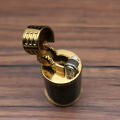 New Small Fat Dwen Compact Mini Metal Inflatable Open Flame Wheel Lig_hter.