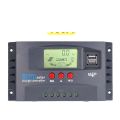 50A Solar Charge Controller Smart  Controller Non Led Display Dual USB Voltage Show Load Ampere 12v 24v. 