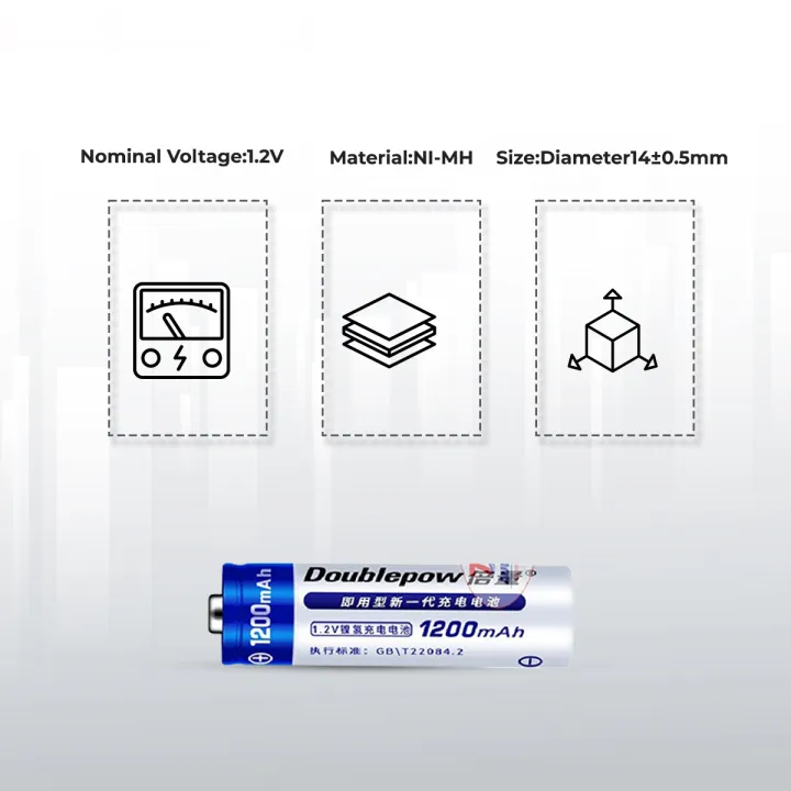 Doublepow%20AA%20Size%201.2V%201200mAh%20Ni-MH%20Rechargeable%20Battery%20with%201200%20Cycle%20(Pack%20of%204)%20(No%20Battery%20Charger%20Included)%20-%20Image%205