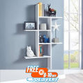 Modern Book Shelf | Book Organizer | Showpiece Shelf | Showpiece Organizer | Unique Design & Premium Quality | For Home & Office.