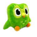 30cm Cute Owl Plush Toy Anime Duolingo Owl Plush Owl Duolingo Stuffed Plushie Dolls Green Duo Plushie of Gift for Kids. 