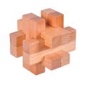 Wooden Puzzles Games Burr Puzzles Jigsaw Lock 3D Handmade Brain Teaser lectual Educational Toys for Kids Adults.