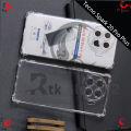 Tecno Spark 20 Pro Plus / Back Cover Unique ShockProof Airbinger Longlasting Clear Transparent Hard Case.
