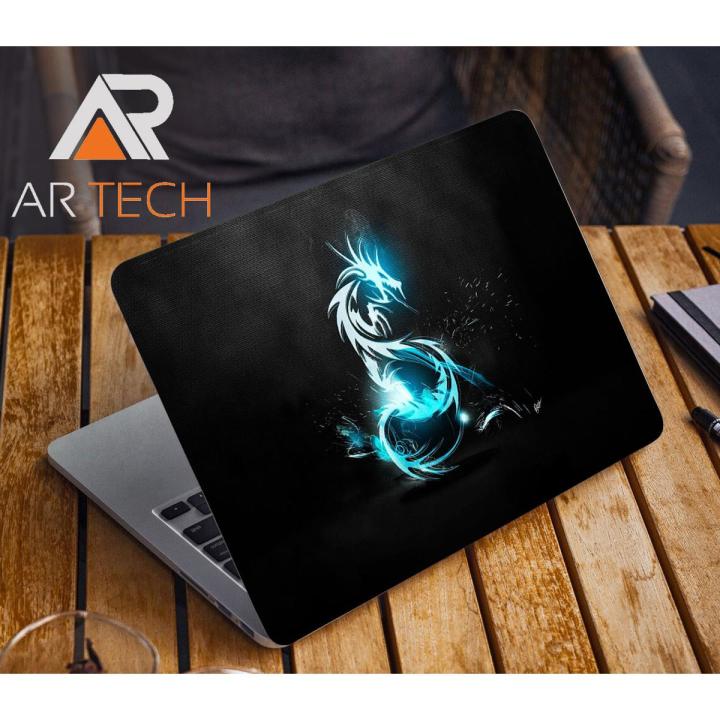 A Dragon With Blue Light Premium Laptop Sticker AR-5309 | Daraz.com.bd