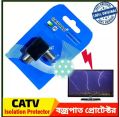 CATV Isolation protector TV Thunder Protector which used for the high-voltage insulation between house-hold CATV cable and TV or set-top box.. 