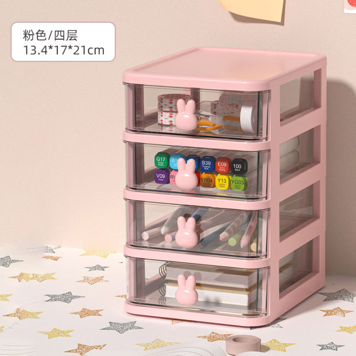 Office%20Drawer%20Desktop%20Storage%20Box%20Mini%20Storage%20Cabinet%20Plastic%20Multi-Layer%20Dormitory%20Stationery%20Cosmetics%20Storage%20Box%20-%20Image%202