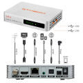 GTMEDIA V7 TT Terrestrial TV Receiver Full HD DVB-T/T2/DVB-C Signal TV Box With USB WIFI Decoder Support H.265 HEVC 10bit. 