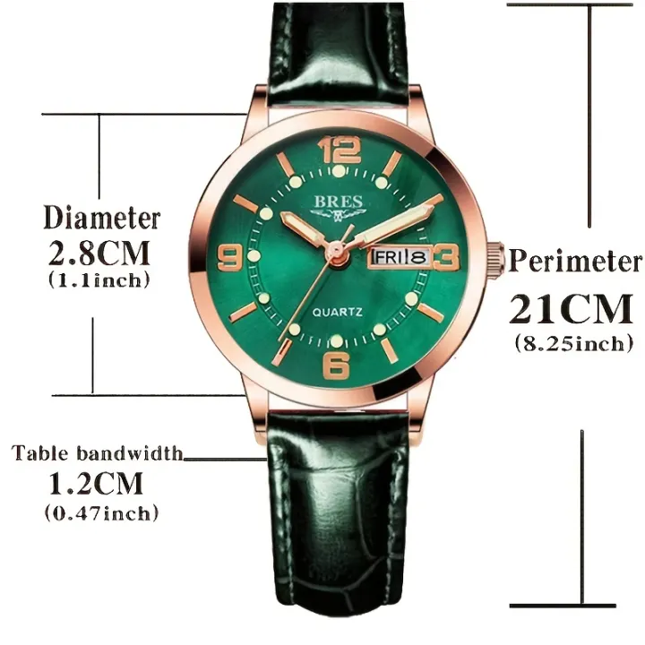 Leather%20Strap%20Dual%20Calendar%20Life%20Waterproof%20Ladies%20Watch%20Luminous%20Week%20Calendar%20Function%20Women's%20Fashion%20Quartz%20Watch%20Date%20Watch%20-%20Image%205