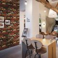 3D Wall Paper Brick Stone Rustic Effect Self-adhesive Wall Sticker Home Decor. 