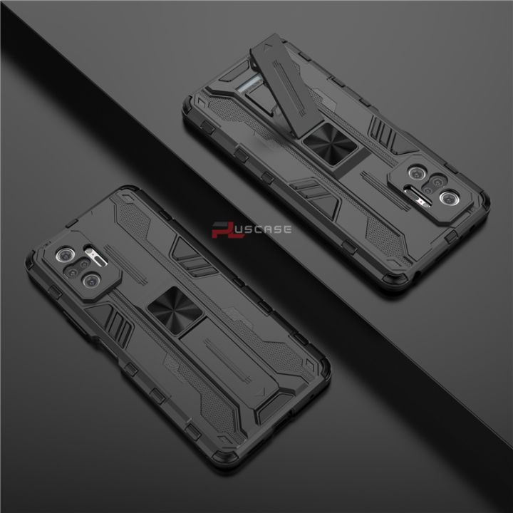 Pluscase%20for%20Xiaomi%20Redmi%20Note%2010%20pro%204g%20kickstand%20phone%20case%20lens%20protector%20hard%20impact-resistant%20cover%20-%20Image%203