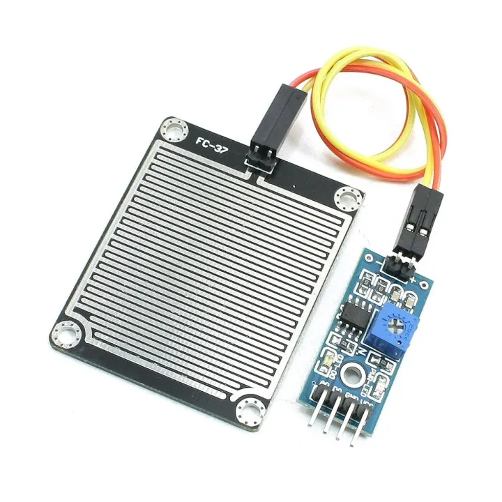 Rain Sensor Module Rainwater Rain Sensor Module 3, 3V-5V - as shown ...