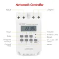 Automatic Electric Bell 220v School or Factory Bell Controller Ring Timer 2/3/4/6 inch Alarm Bell Apartment Call Doorbell. 