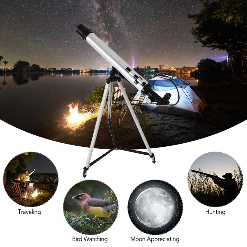 Outdoor 100X Zoom Telescope 600x50mm Refractive Space Astronomical