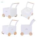 Baby Push Wood Shopping Cart Toy for Child Aged 3 Years Old and above. 