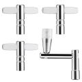 Drum Key 3-Pack with Continuous Motion Speed Key Universal Drum Tuning Key.