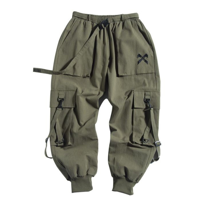 Ribbons%20Hop%20Tactical%20Cargo%20Pants%20Men's%20Casual%20Letter%20Embroidery%20Streetwear%20Dance%20Sport%20Pencil%20Pants%20Male%20Trousers%20-%20Image%202